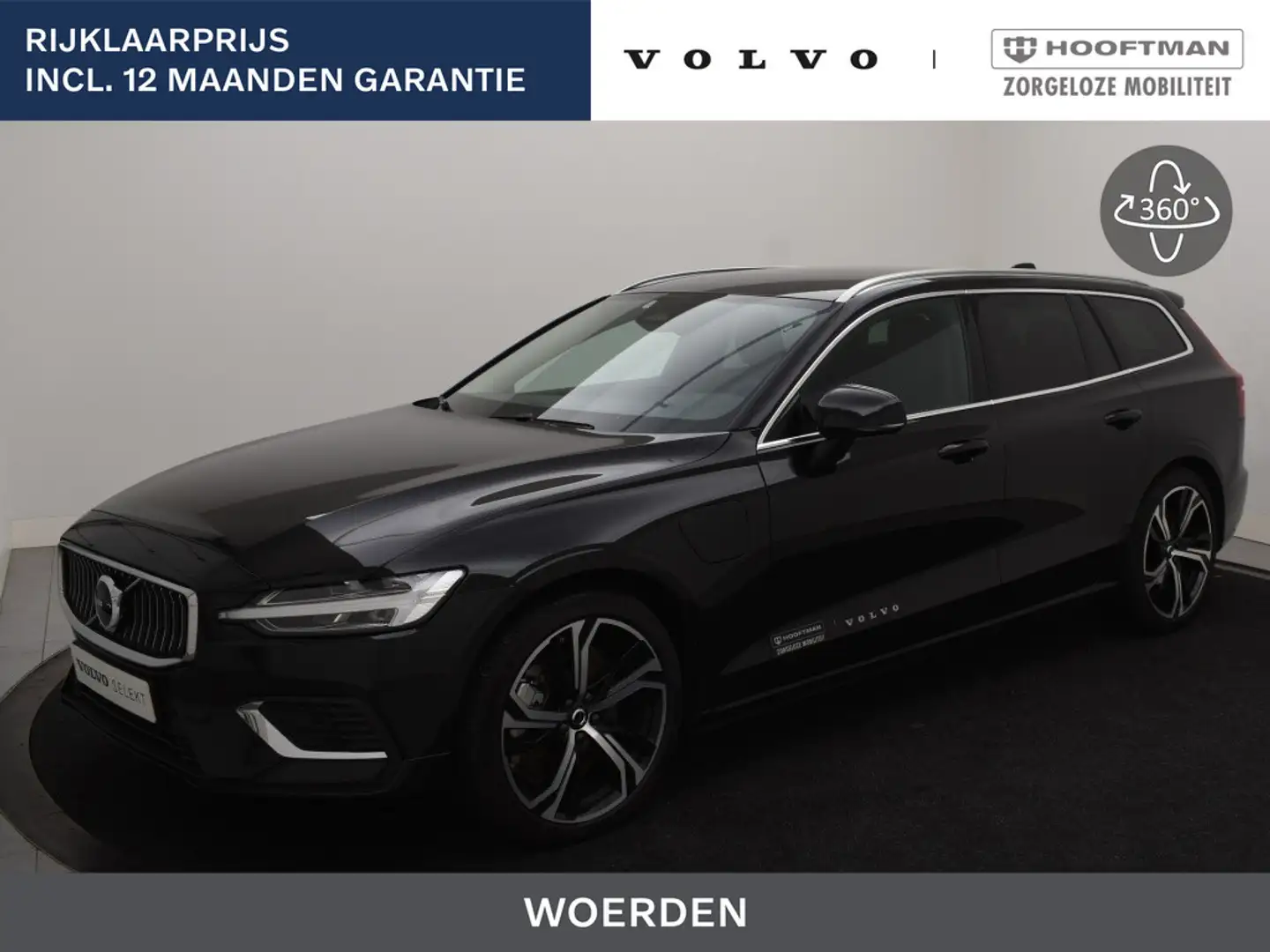 Volvo V60 T6 PLUG-IN HYBRID ESSENTIAL EDITION LEDER ACC BLIS Schwarz - 1
