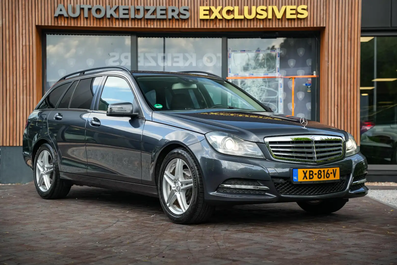 Mercedes-Benz C 220 Estate CDI Prestige Navi Clima Cruise Trekhaak PDC Grijs - 1