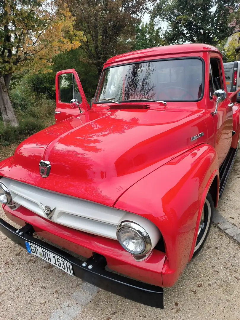 Ford F 100 Pick Up Rojo - 2