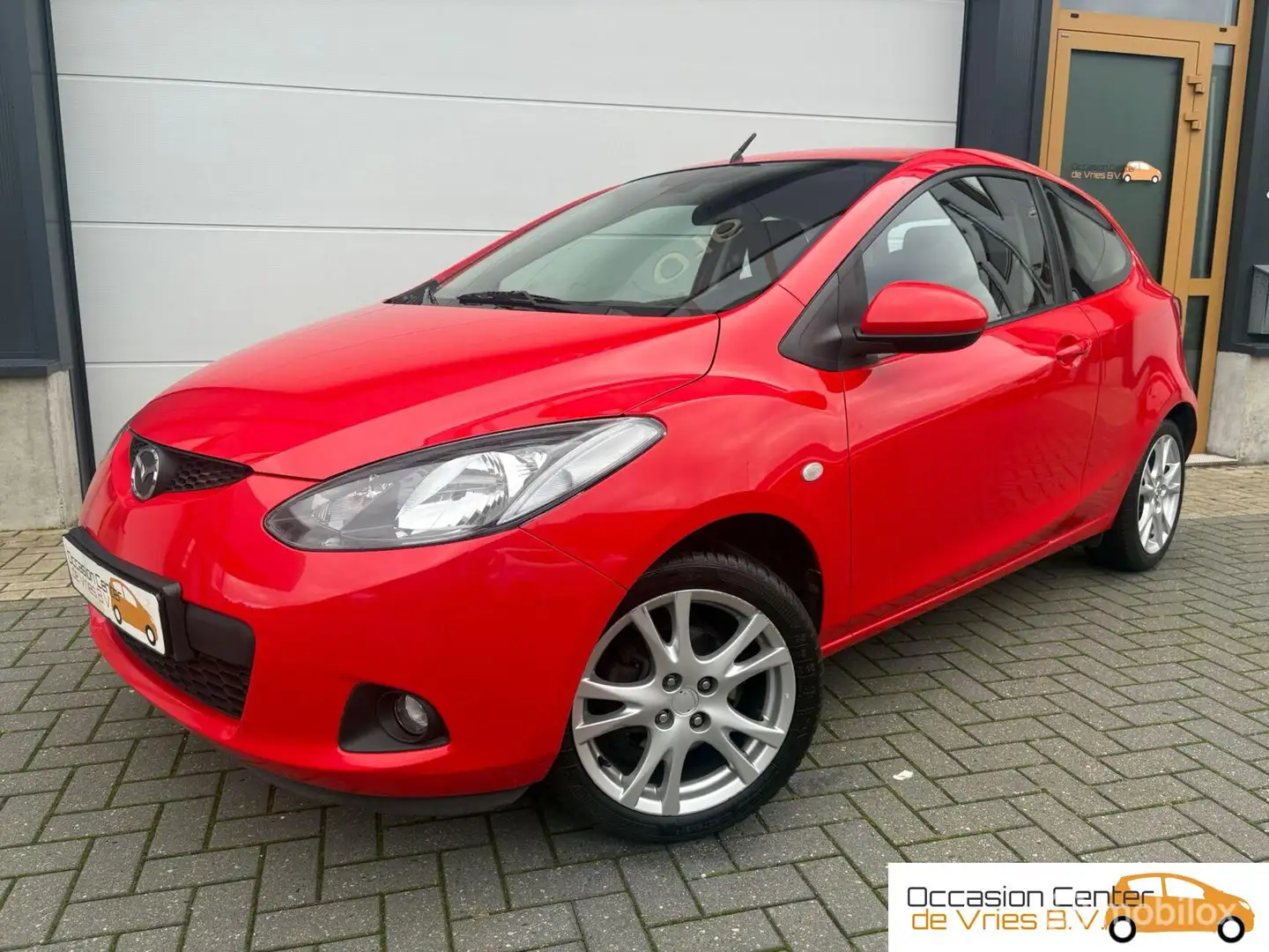 Mazda 2 1.3 Airco Velgen Stoelverwarm ElektrPakket Bluetoo Rot - 1