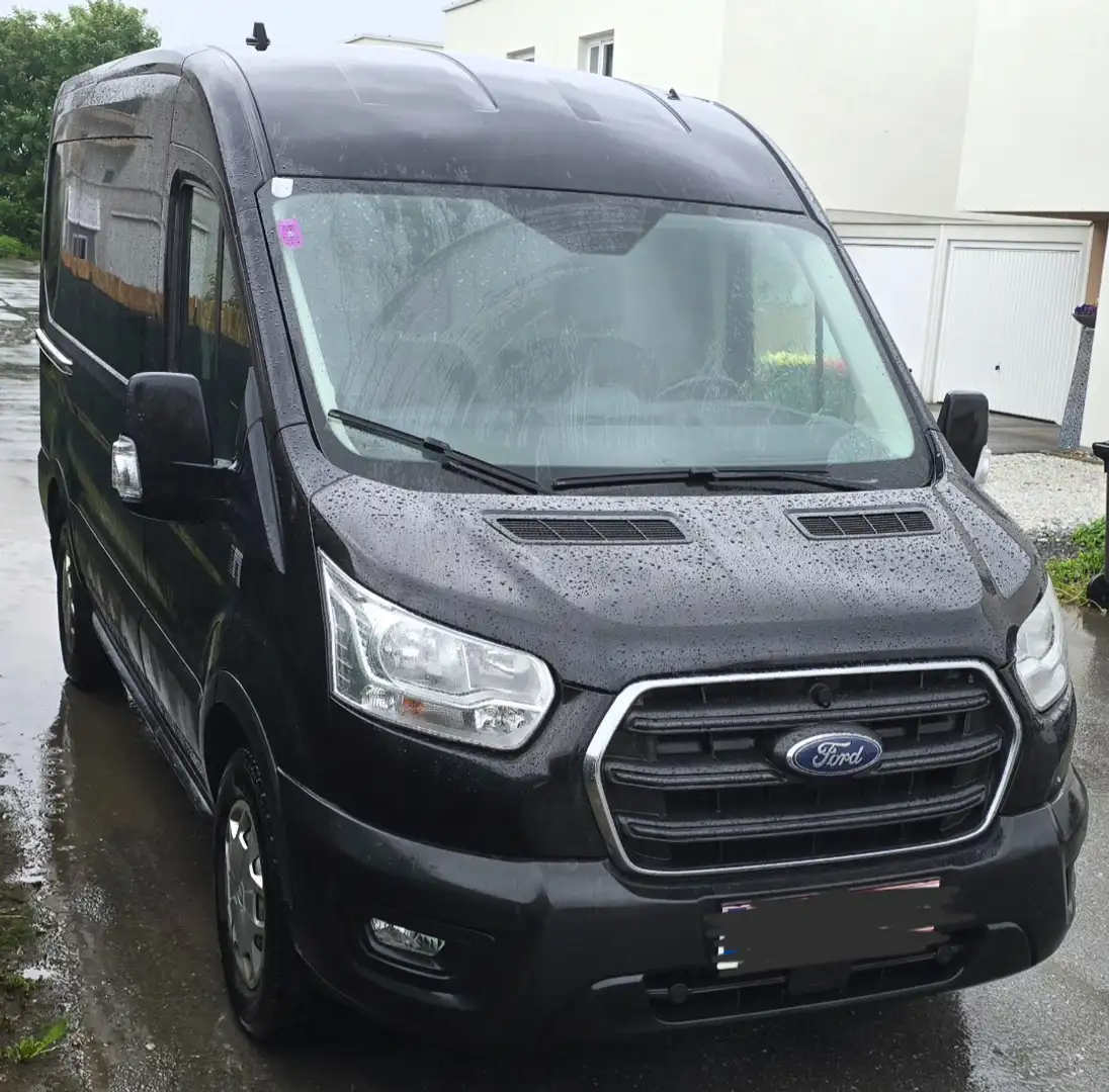 Ford Transit Awd 170 PS Kasten L2H2 Schwarz Schwarz - 1