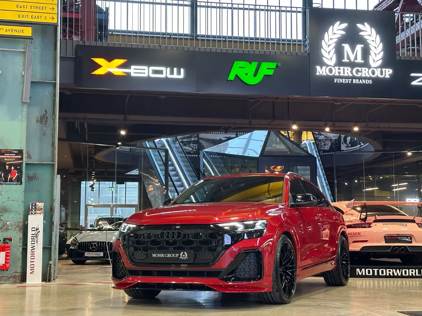 Audi Q8 50 TDI quattro/ABT PAKET/330 PS/22" Rojo - 1