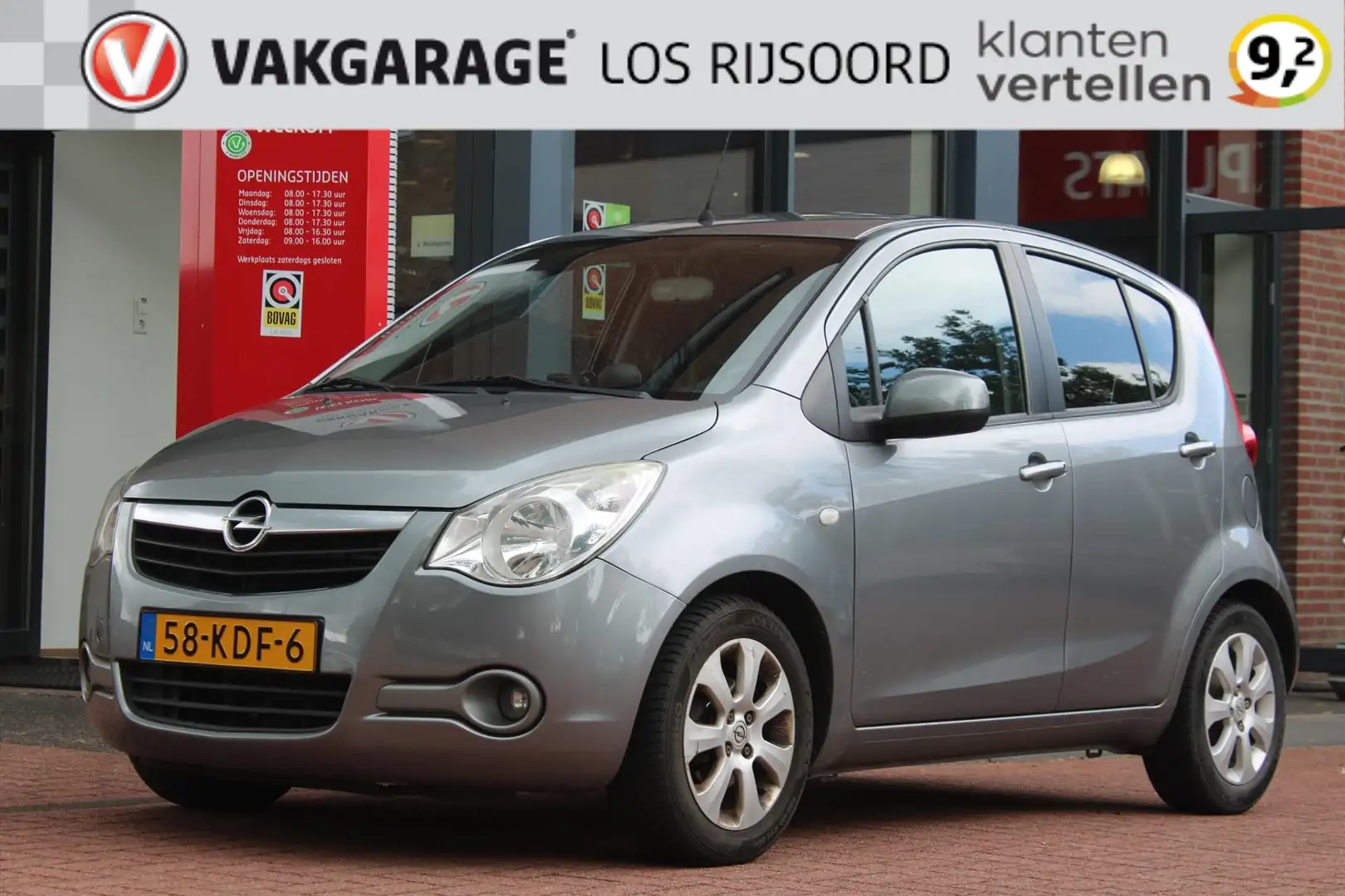 Opel Agila 1.2 *Edition* | Nieuwe APK | A/C | Orig. NL | Leuk Gris - 1