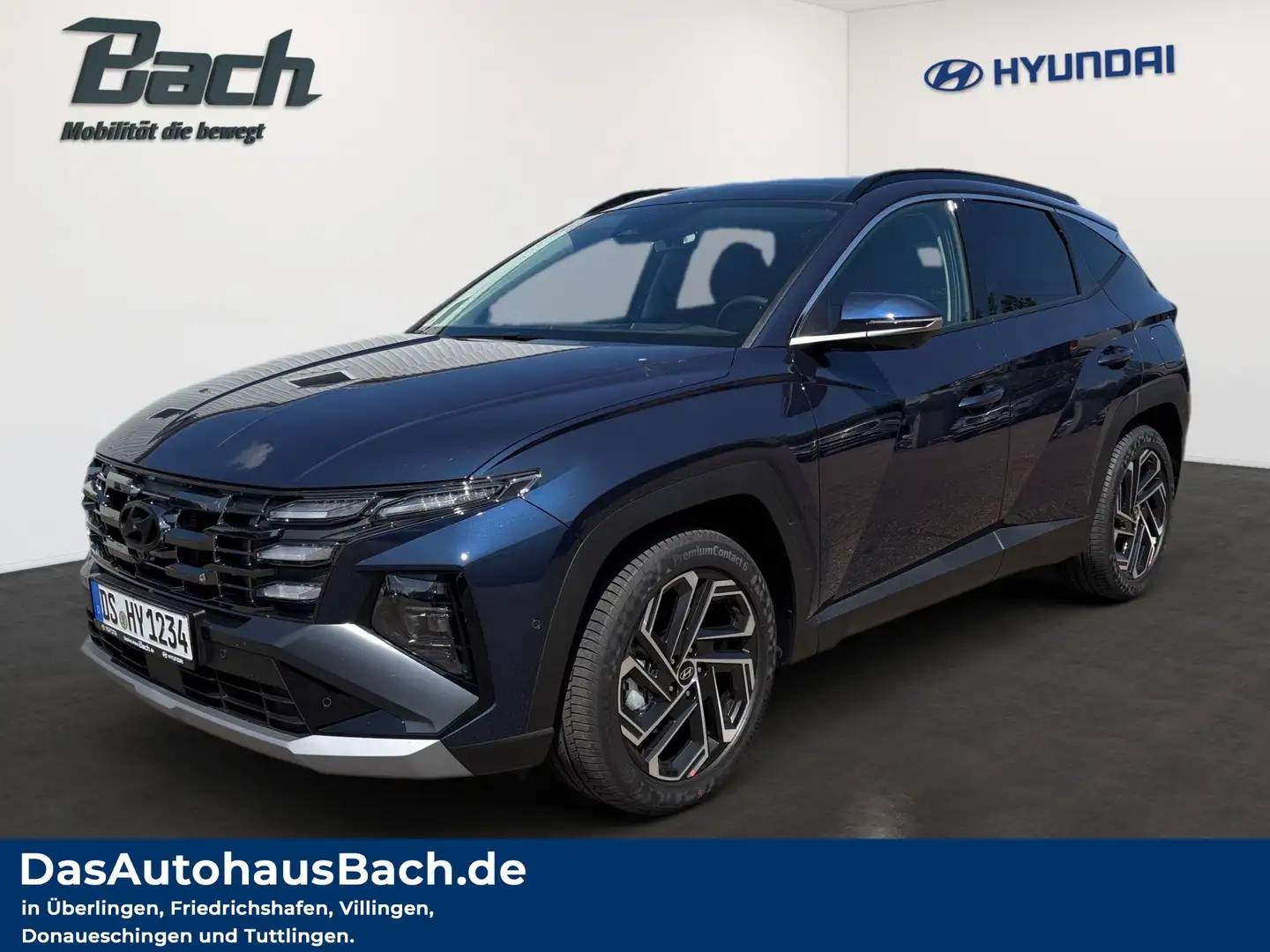 Hyundai TUCSON FL 1.6 CRDi 48V 7-DCT 4WD Navi, 360° Blau - 1