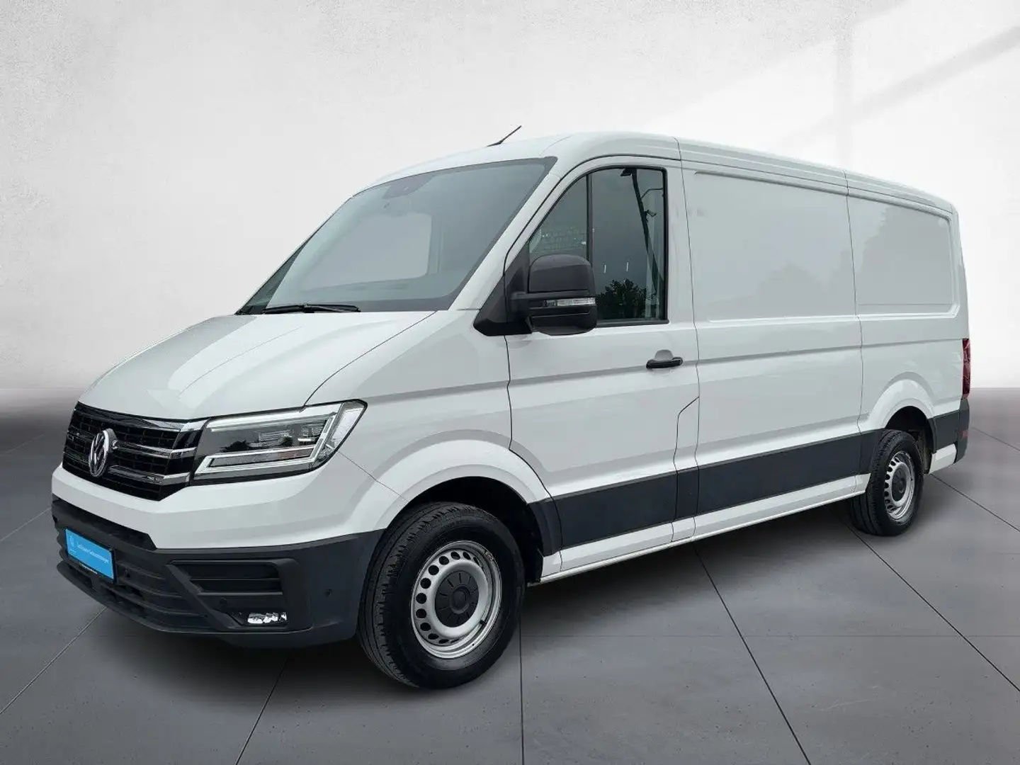 Volkswagen Crafter Kasten 35 4M MR AUT KLIMA NAV LED STH GR Blanc - 2