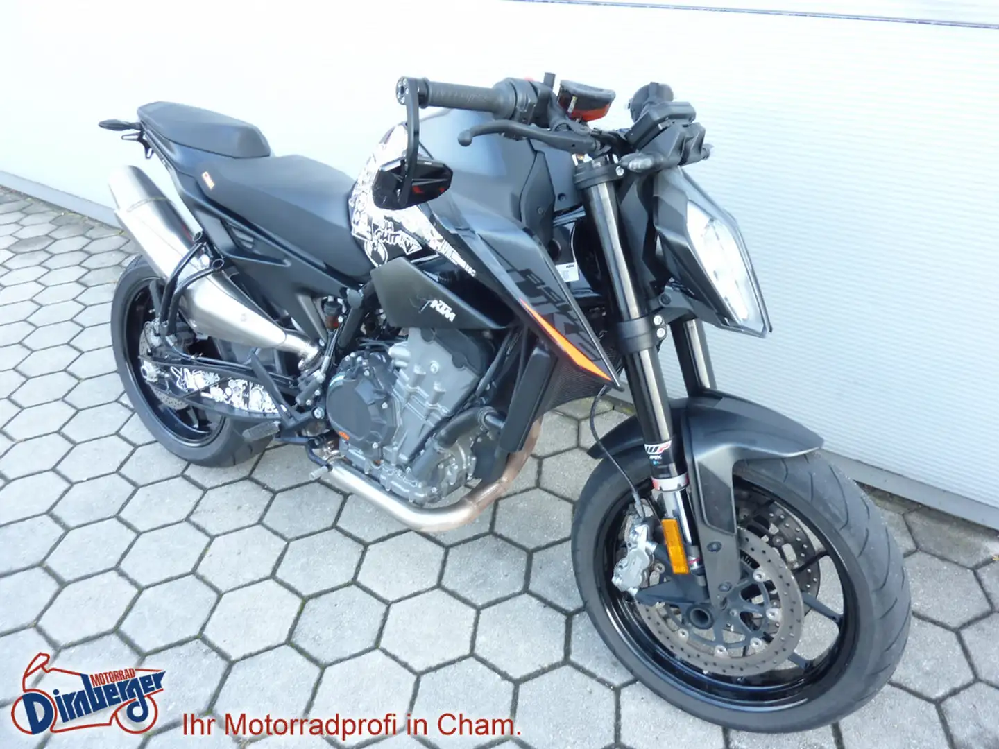 KTM 890 Duke Power Parts+Track Pack +Kennz.Halter Fekete - 2