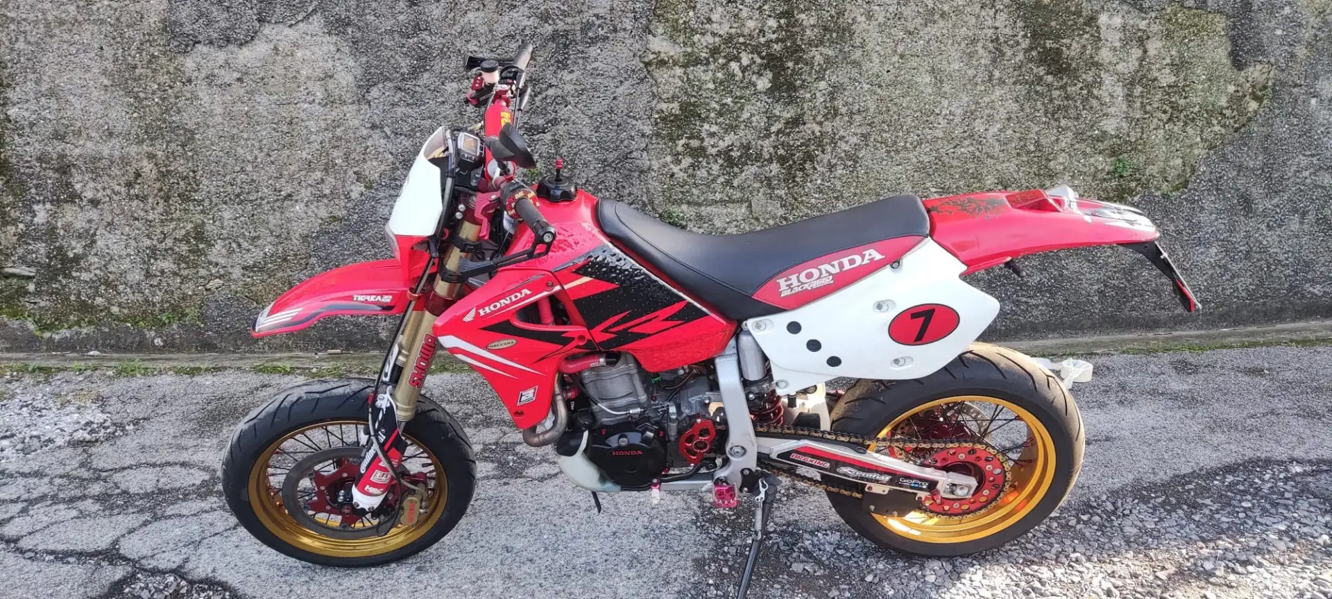 Honda XR 650 Rosso - 1