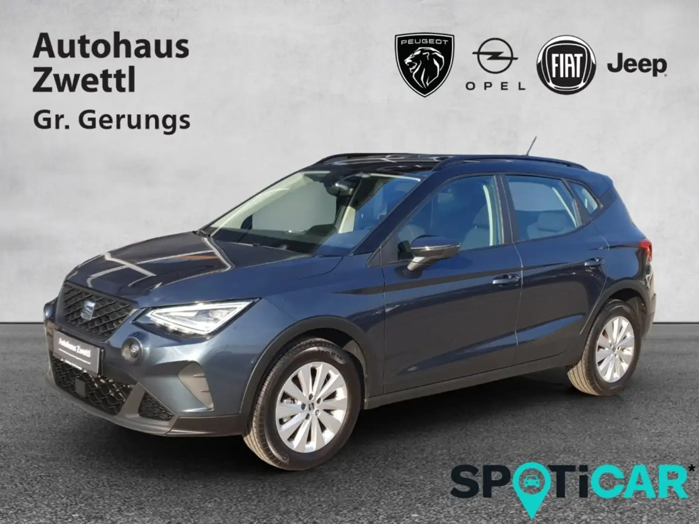 SEAT Arona 1,0 Eco TDI Style DSG Grau - 1
