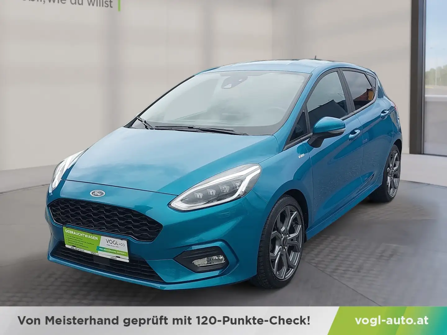 Ford Fiesta ST-Line 1,0 EcoBoost Blau - 1