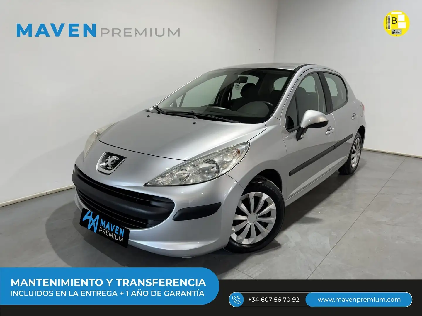 Peugeot 207 1.4HDI FAP Active Argent - 1