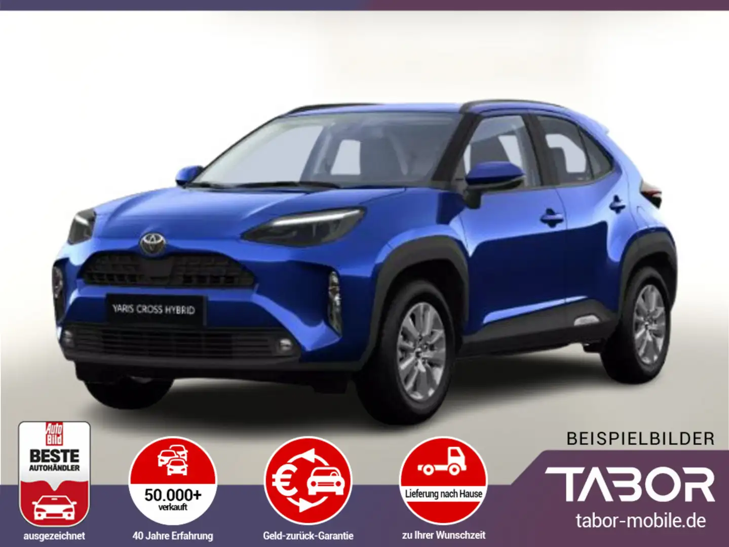 Toyota Yaris Cross 1.5 HEV 116 WirelessC Kam UVP-21%* Blau - 2