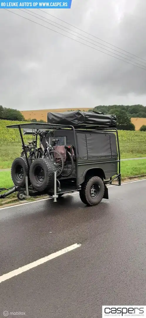 Land Rover Defender Camper Aanhangwagen Grau - 1