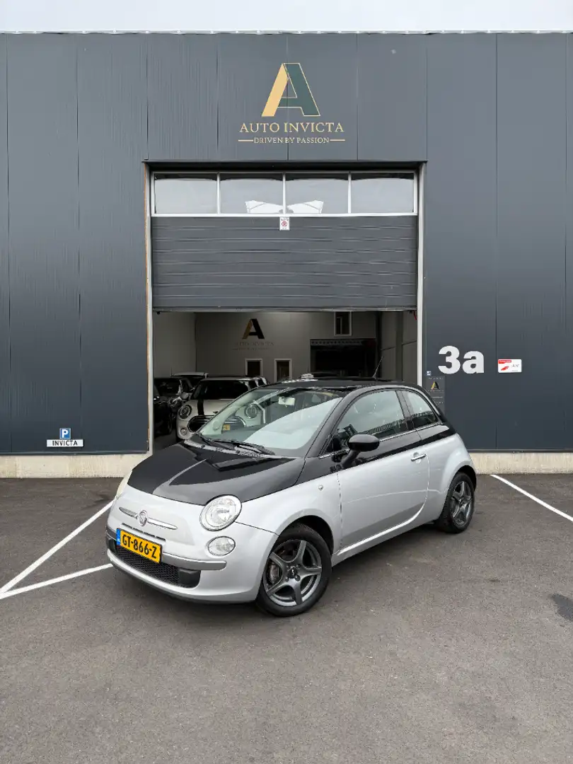 Fiat 500 1.2 - Rosa - Glazen dak Grijs - 2