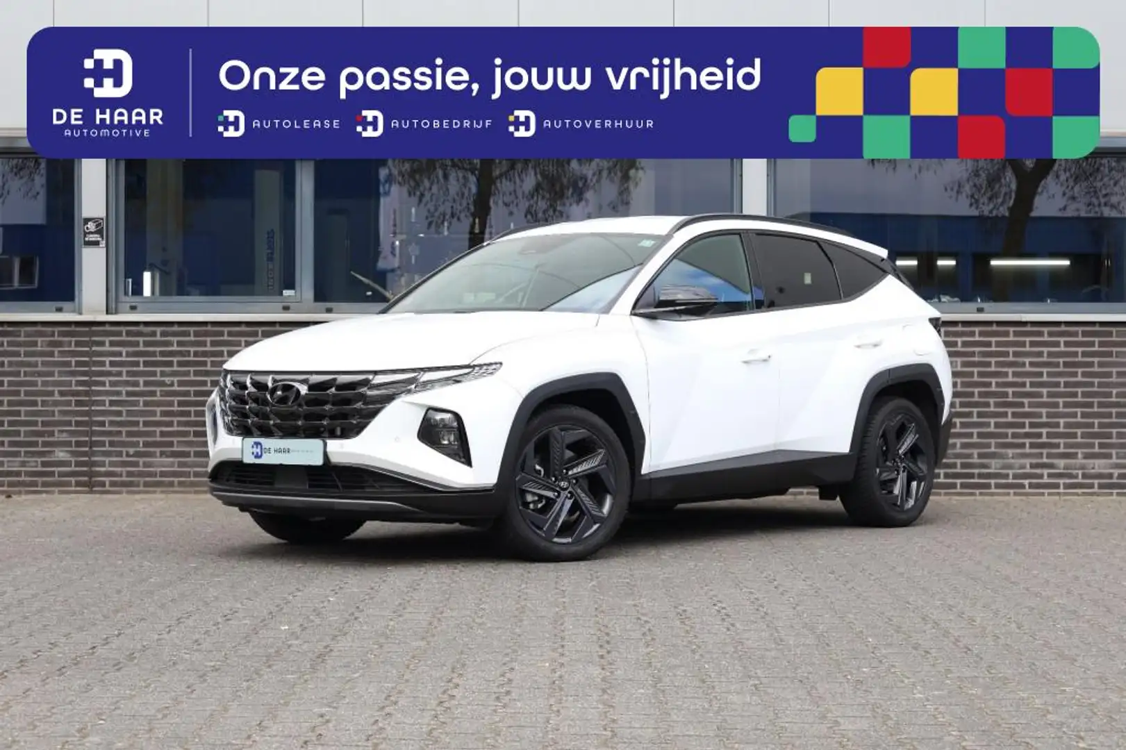 Hyundai TUCSON 1.6 T-GDI Advantage - Sensoren - LED - Camera - Na Wit - 1