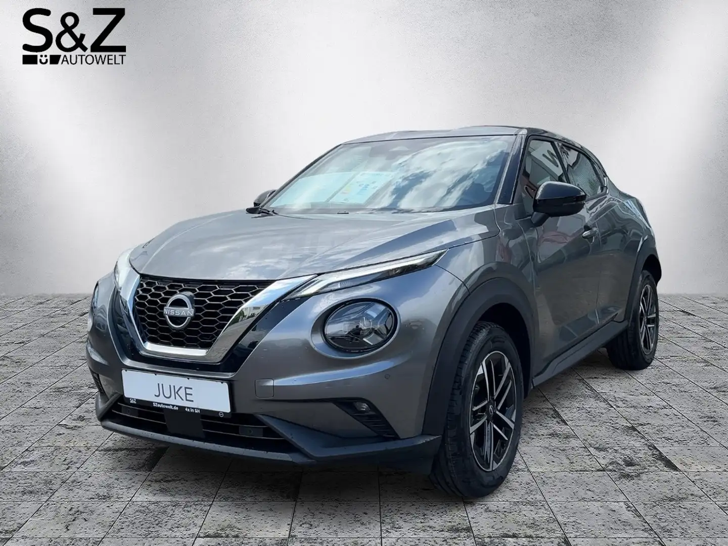Nissan Juke N-Connecta 114 PS Navi/PDC/SHZ Gris - 1