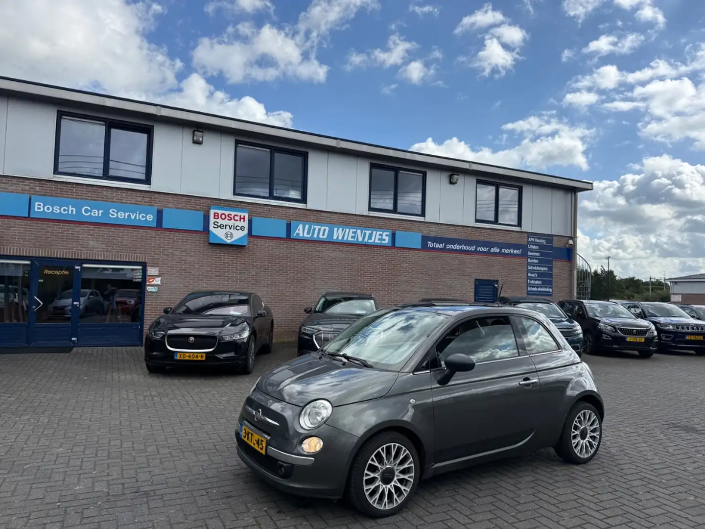 Fiat 500 0.9 TwinAir Lounge | Airco | Pano Gris - 2