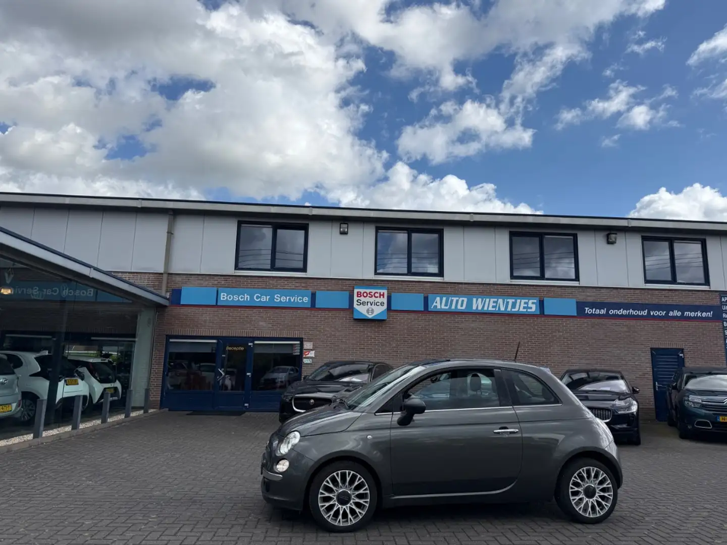 Fiat 500 0.9 TwinAir Lounge | Airco | Pano Gris - 1