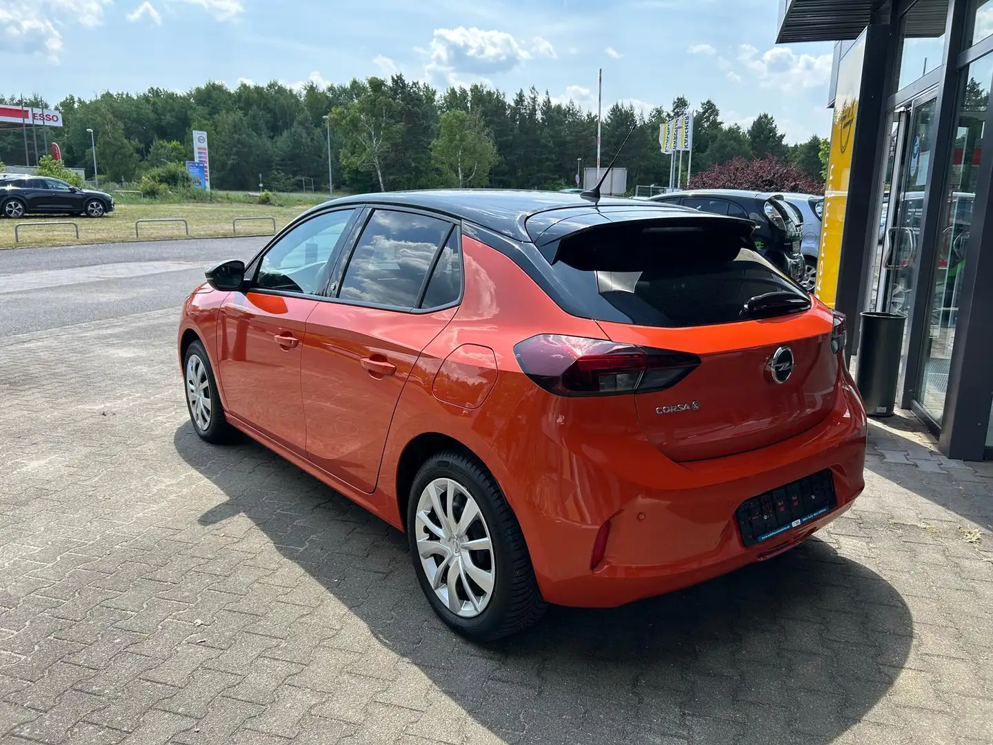 Opel Corsa e- 5trg Edition AT/LED/PDC/SHZ/DAB/Assistenzsystem Orange - 2