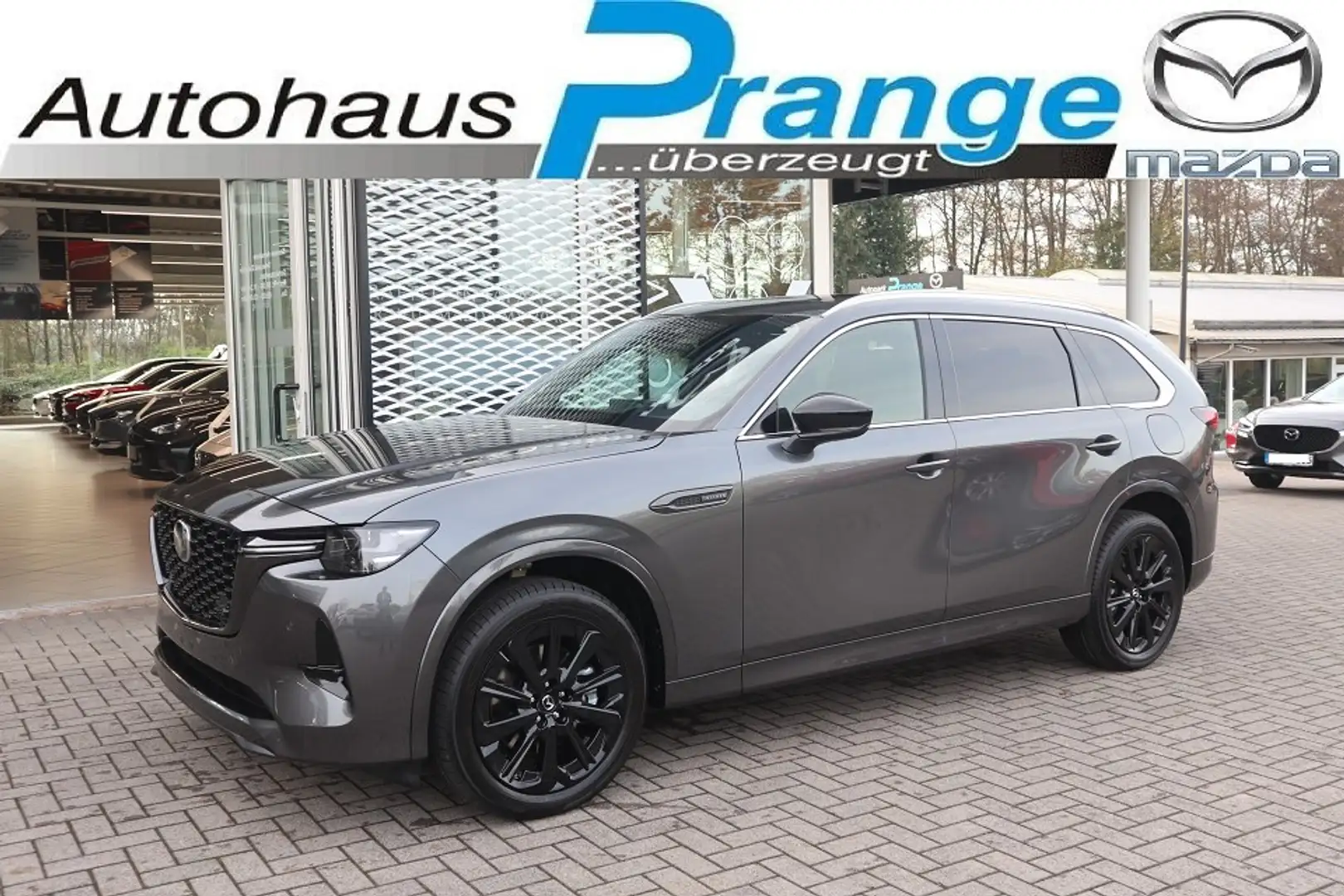 Mazda CX-80 PHEV Homura Plus AWD AT 7-Sitzer LEDER PANO NAVI H Grijs - 1