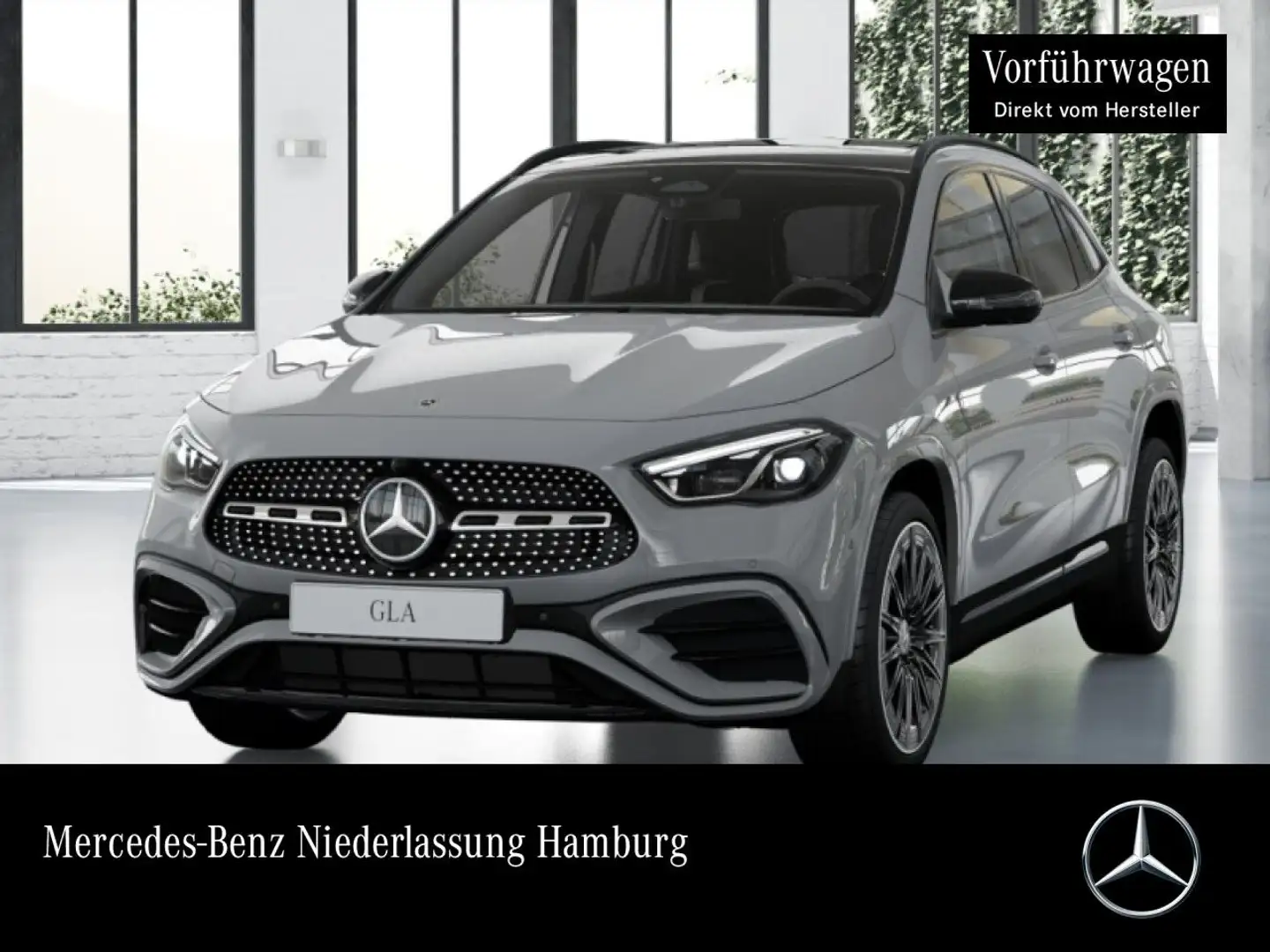 Mercedes-Benz GLA 200 AMG+NIGHT+PANO+360°+AHK+MULTIBEAM+TOTW+7G Grau - 1