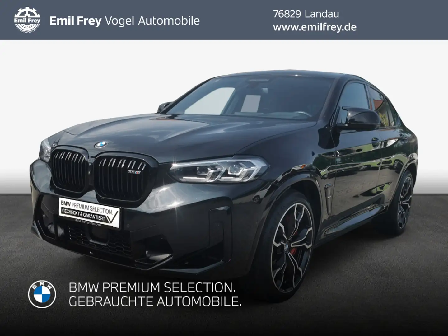 BMW X4 X4M Competition *HuD* Schwarz - 1