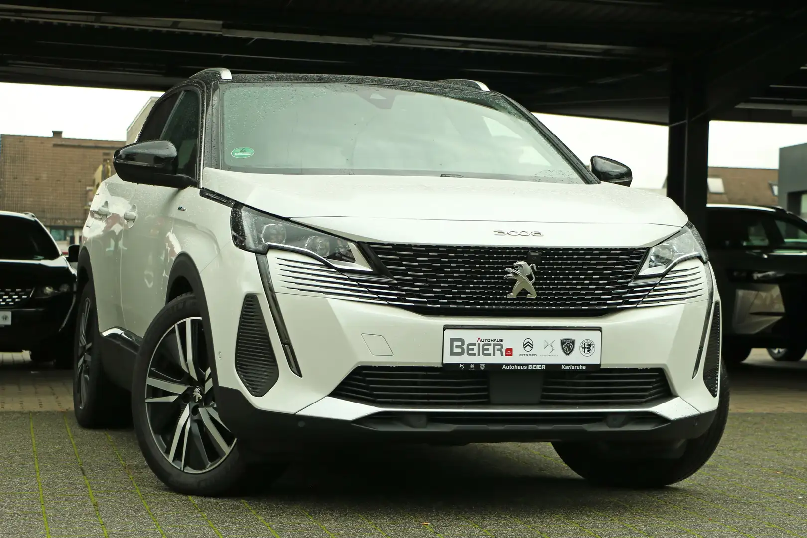 Peugeot 3008 Hybrid4 300 e-EAT8 GT Pack Navi/ Sitzh./ Klimaau. Blanc - 2
