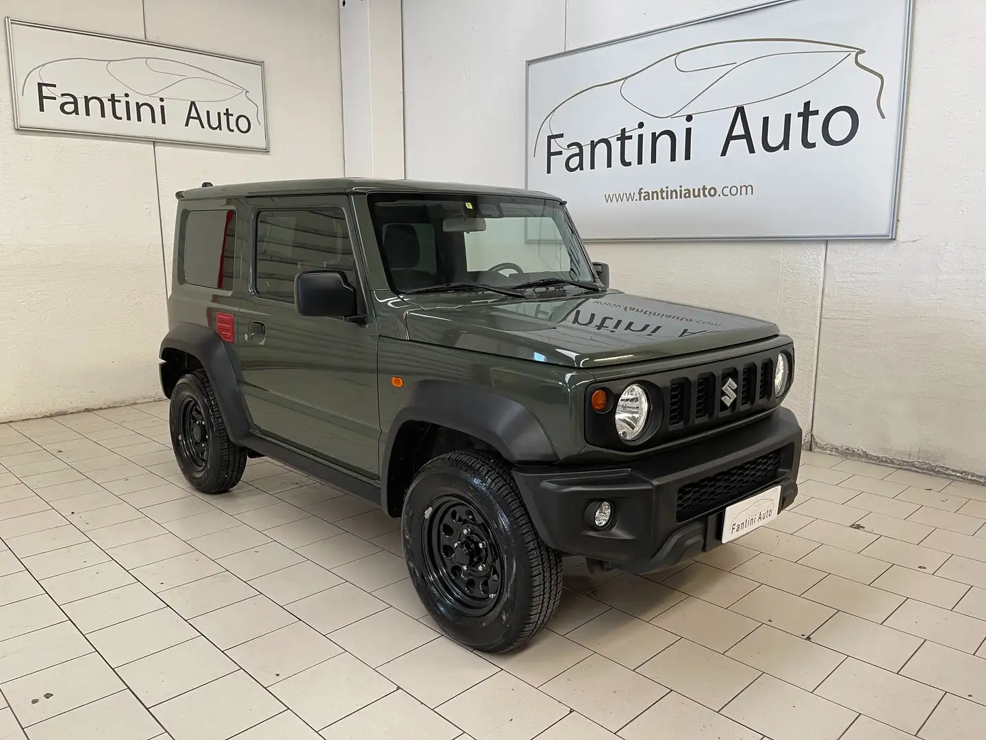 Suzuki Jimny 1.5 4wd allgrip AUTOCARRO-Ok Neopatent-LEGGI SOTTO Verde - 1