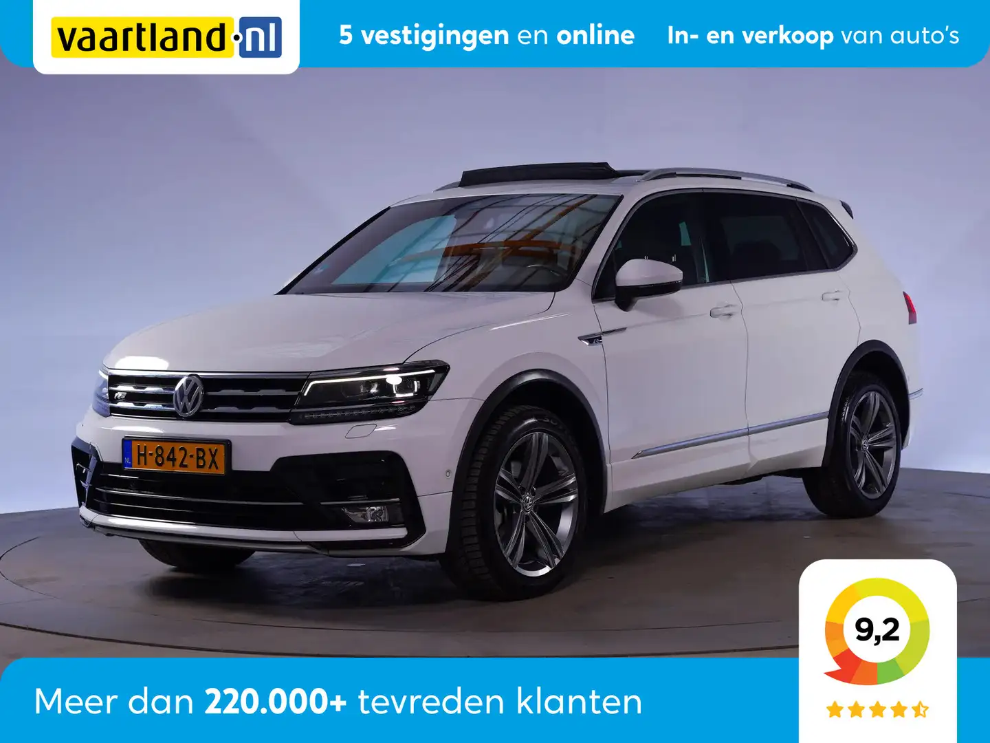Volkswagen Tiguan Allspace 1.5 TSI R-Line Highline Aut. [ Panorama LED Stoelv Wit - 1