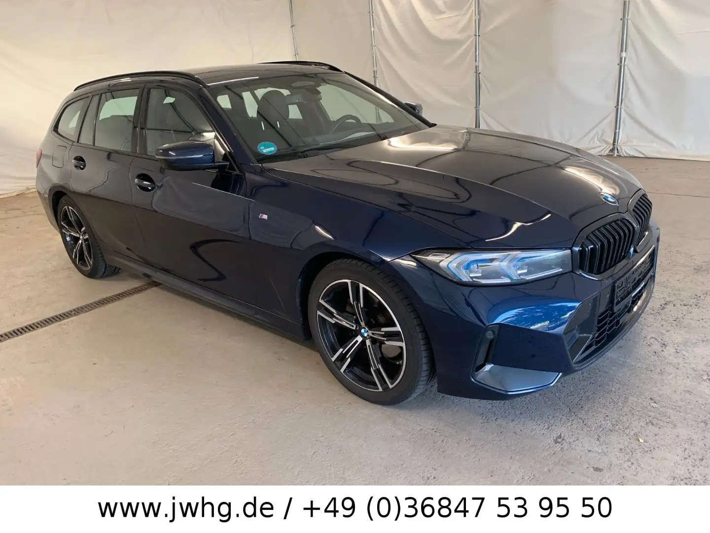 BMW 320 d xDrive M Sport DrivAssProf LED+ M-Aerod +++ Blau - 2