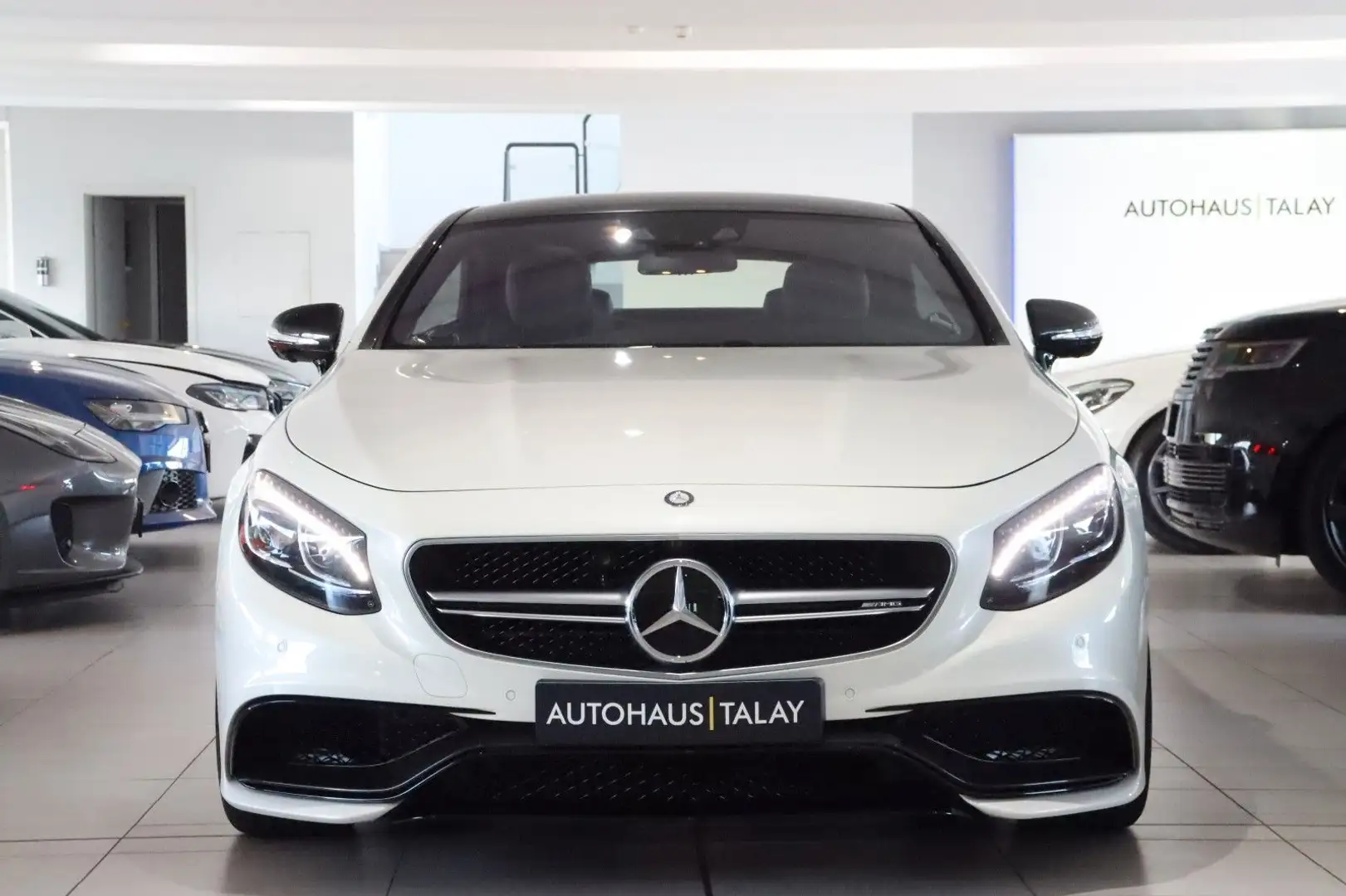 Mercedes-Benz S 63 AMG Coupe 4Matic *Mass.*Pano*Burmester*360 Weiß - 2