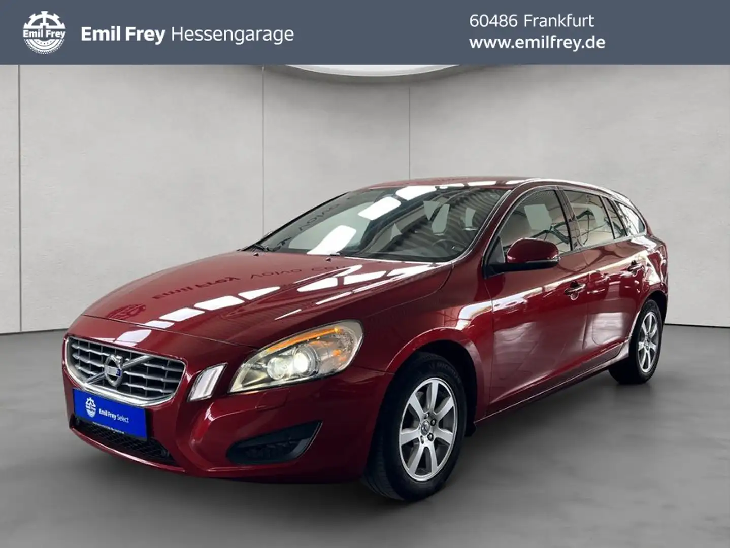 Volvo V60 T4 Navi Xenon Kamera PDCv+h 1. Hand Rosso - 1