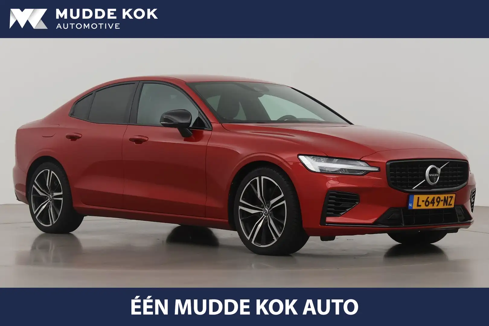 Volvo S60 T8 AWD Twin Engine R-Design | Head-Up | 360 Camera Red - 1