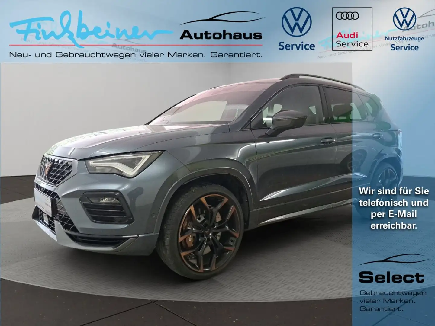 CUPRA Ateca Limited Edition 4Drive 2.0l TSI DSG Navi LED Gris - 1