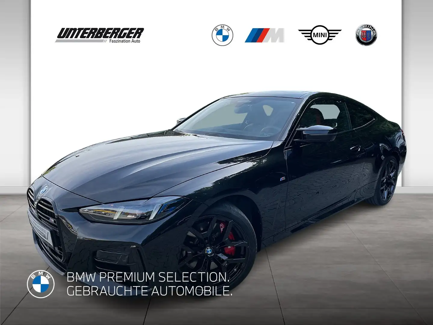 BMW 440 M440i xDrive Coupé-Harman Kardon HiFi-DAB-LED-Glas Schwarz - 1