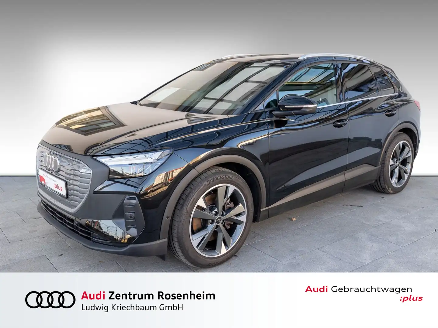 Audi Q4 e-tron e-tron 45 quattro (Navi,LED,Assistenz+,Komfortp Schwarz - 1