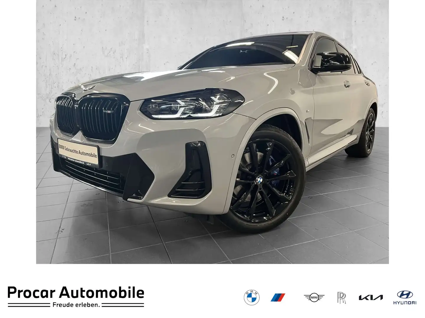 BMW X4 M 40d M Sport LMR+LKH+SAG+DISPLAY KEY+AKUSTIKVERG.+S Gris - 1