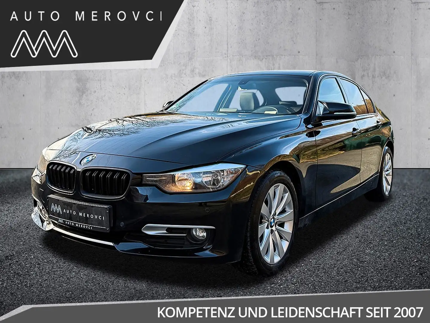 BMW 316 i Modern Automatik/Navi/PDC/Vollleder/SIHZ Czarny - 1