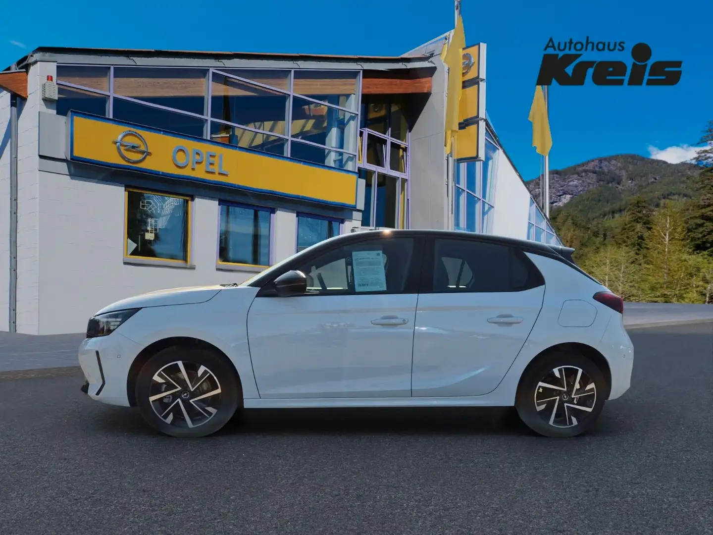 Opel Corsa GS Line SHZ LHZ PDC Komfortpaket Blanc - 2
