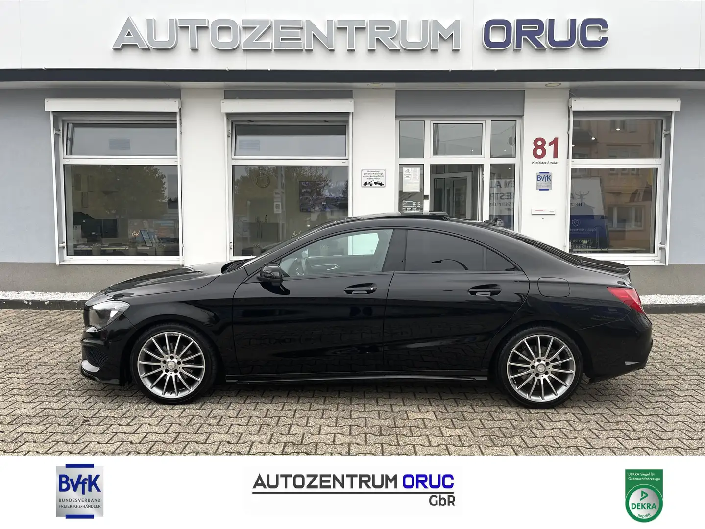 Mercedes-Benz CLA 180 AMG Line *Pano*Navi*Leder*Kamera* Schwarz - 1