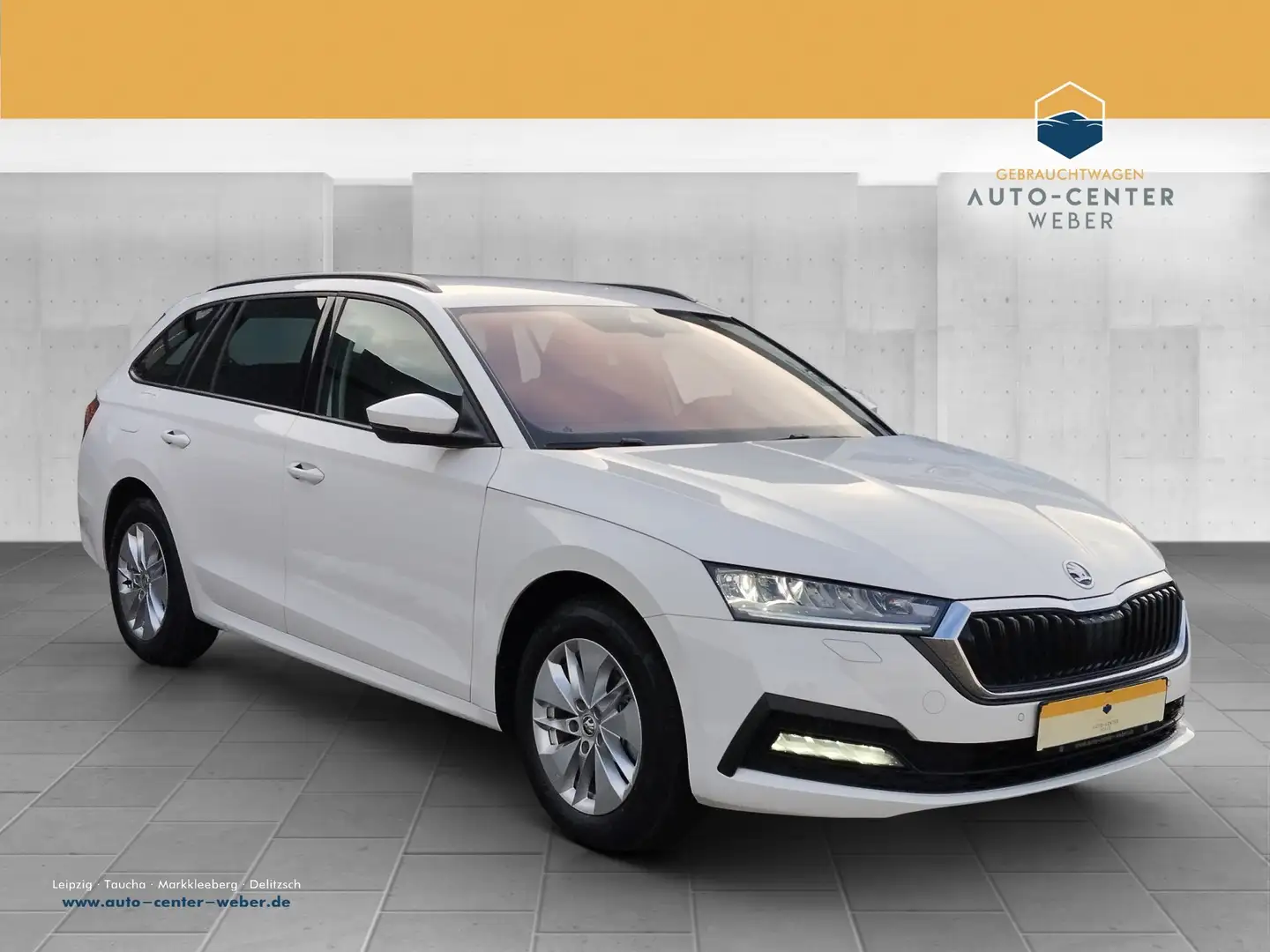 Skoda Octavia Combi 2.0 TDI Ambition DSG AHK*AUT*LED Weiß - 1