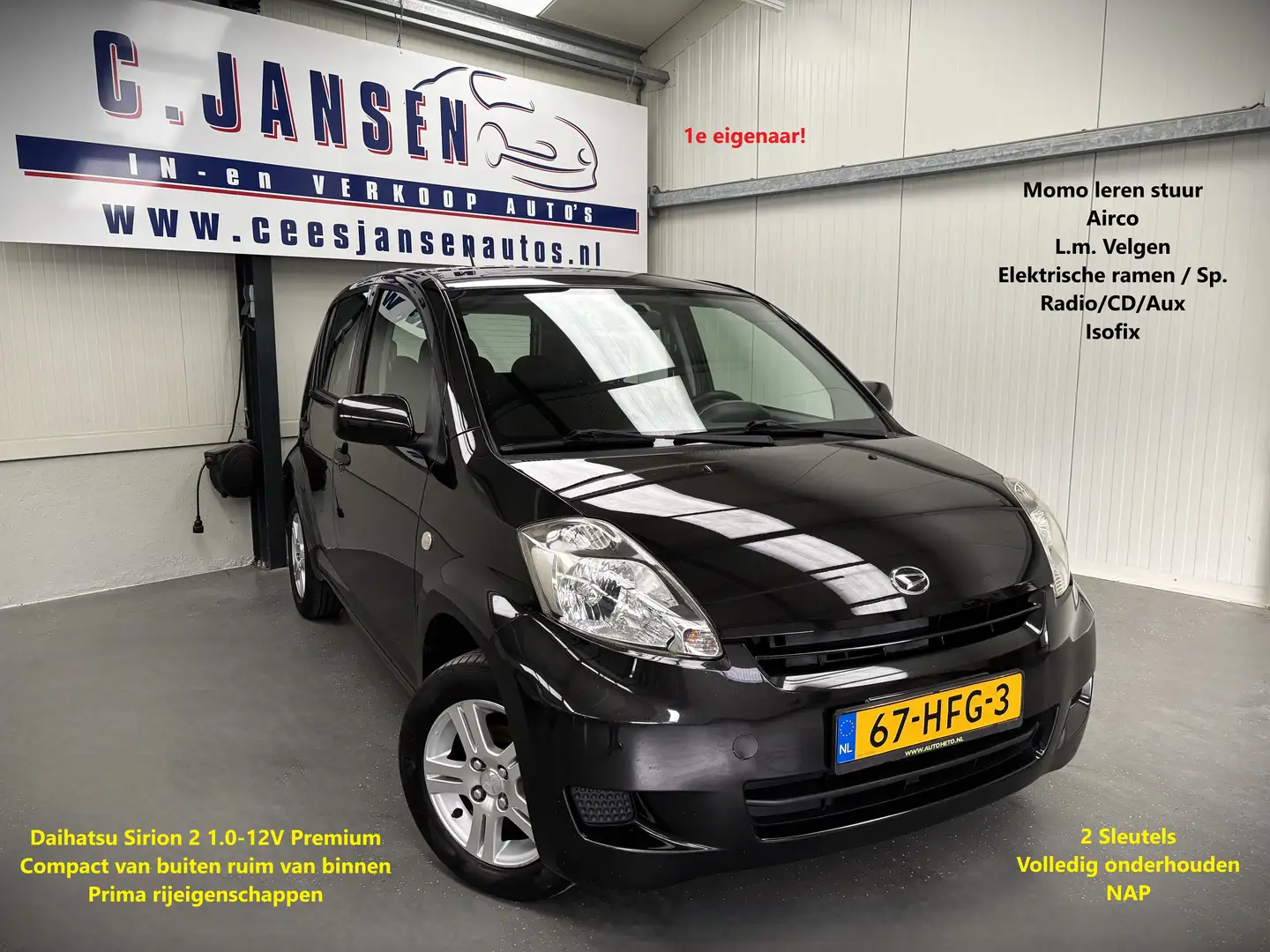 Daihatsu Sirion 2 1.0-12V Premium Goede auto! | 14'' Lichtmetalen Negro - 1