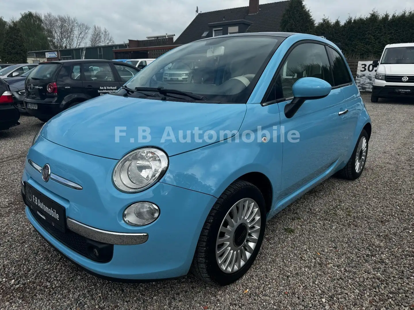 Fiat 500 /SEHR GEPFLEGT ! Blau - 2