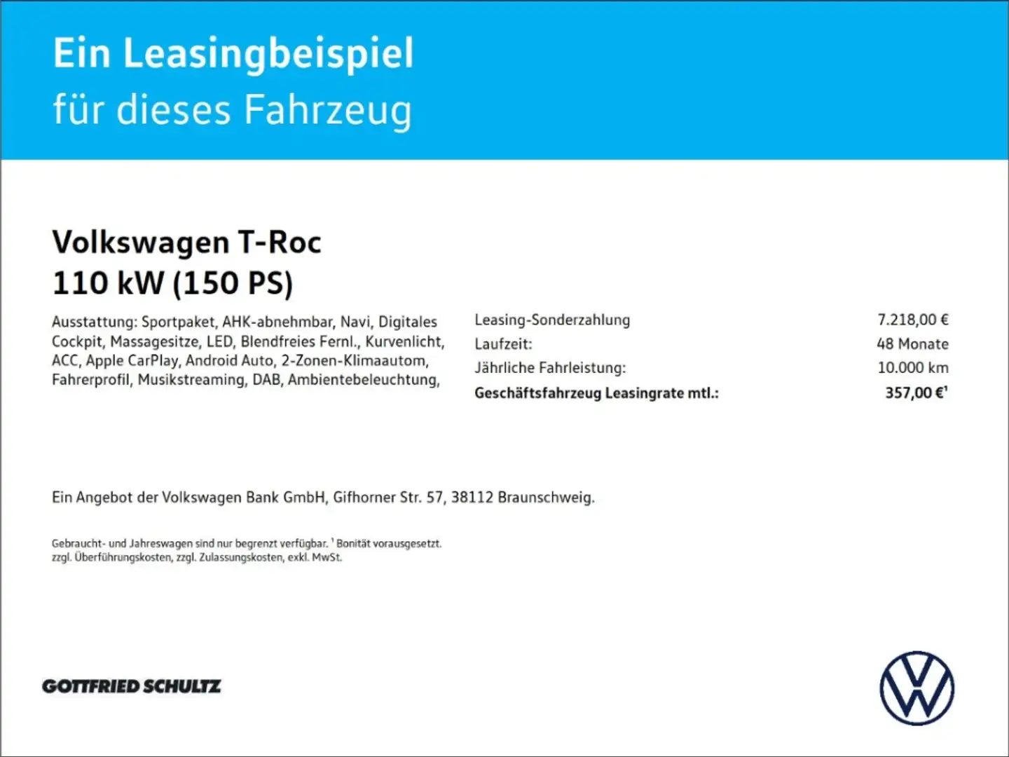 Volkswagen T-Roc 1.5 l TSI OPF 110 kW (150 PS) DSG R-Line   Black S Grau - 2