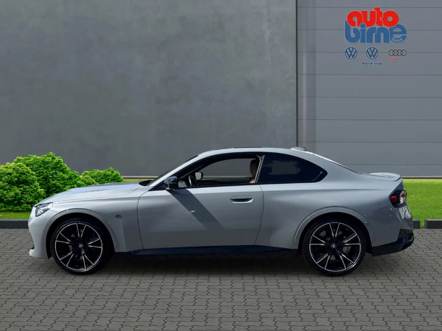BMW 240 Coupe X-Drive HUD AHK Navi Leder Glasdach  Memory Szürke - 2