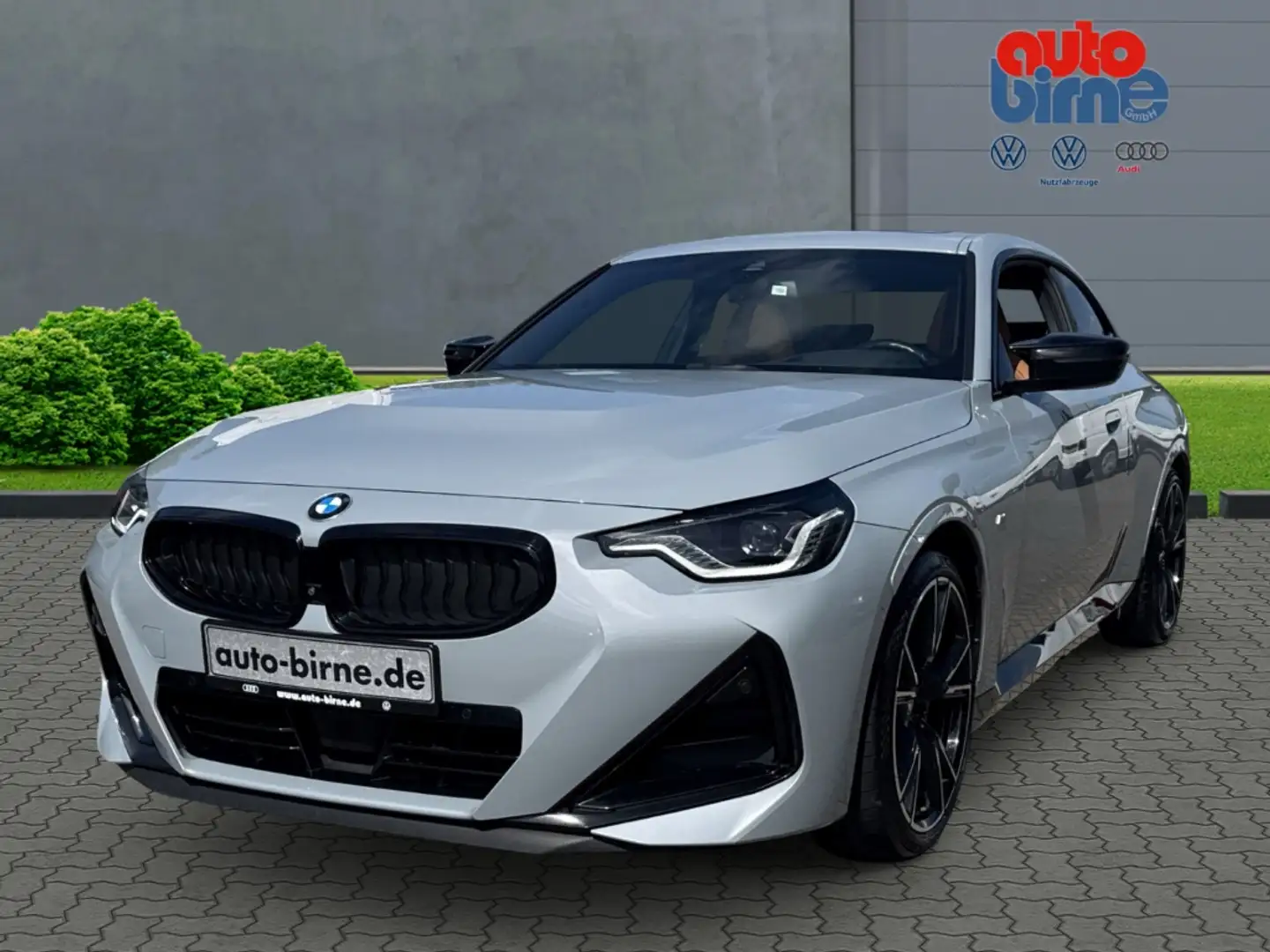 BMW 240 Coupe X-Drive HUD AHK Navi Leder Glasdach  Memory Szürke - 1