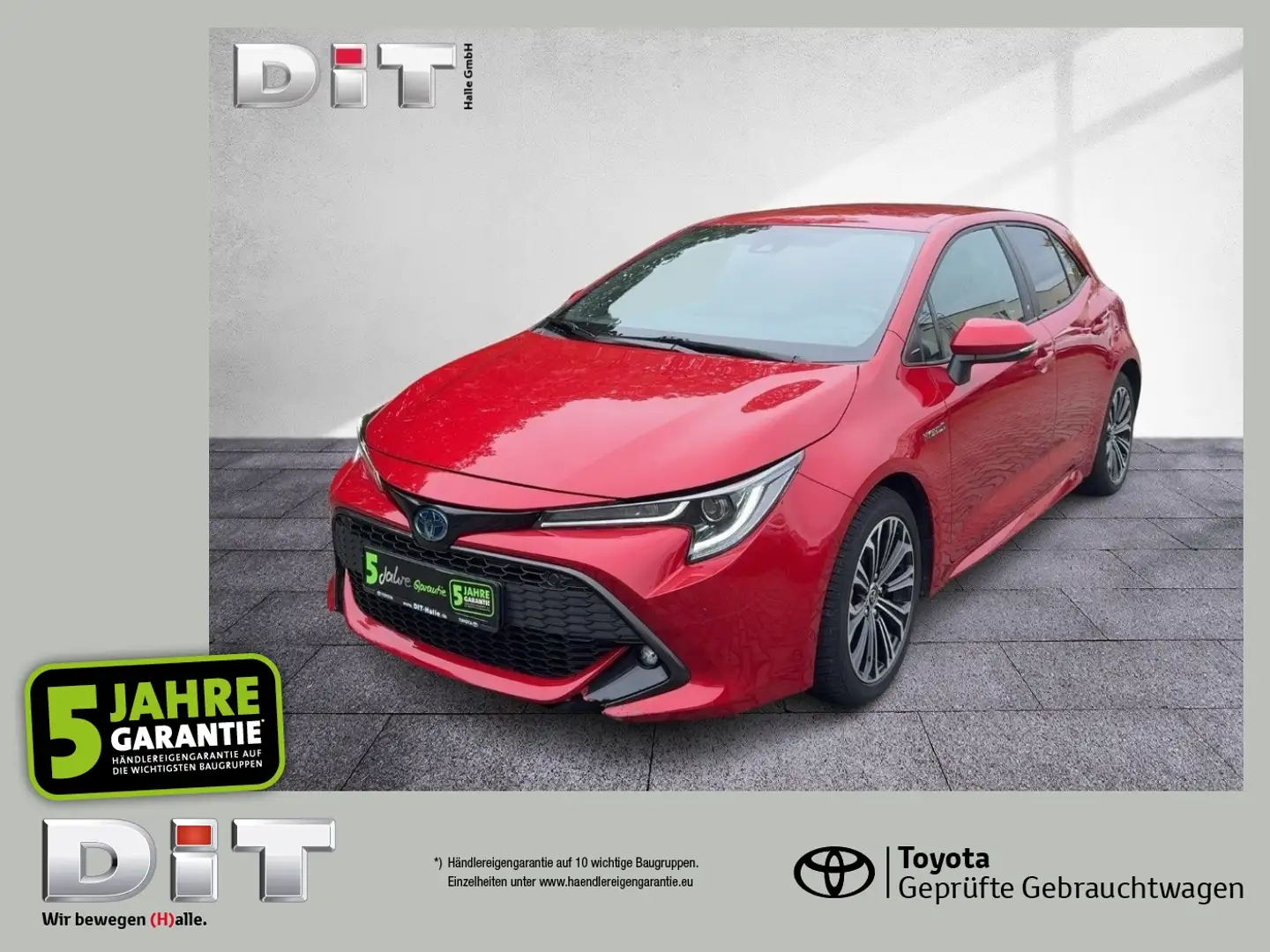 Toyota Corolla 1.8 Team D Klima Kamera Sitzhzg Tempomat Rood - 1