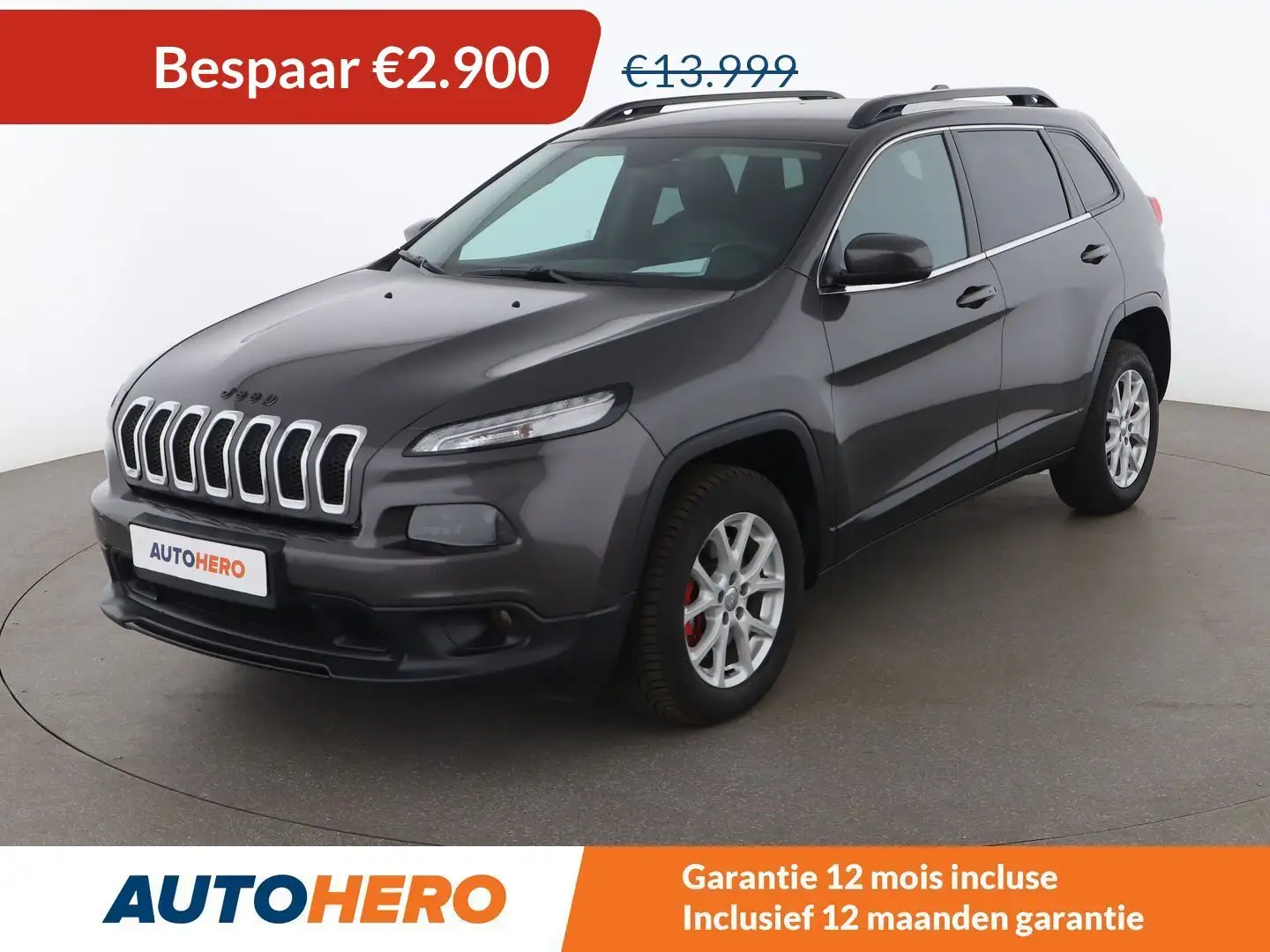 Jeep Cherokee 2.0 M-Jet Longitude 4WD Gris - 1