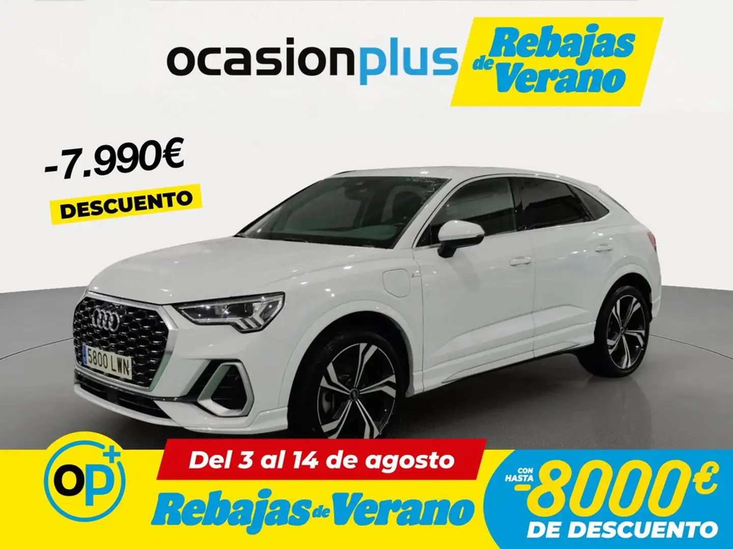 Audi Q3 Sportback 45 TFSIe S line S-tronic Blanco - 1