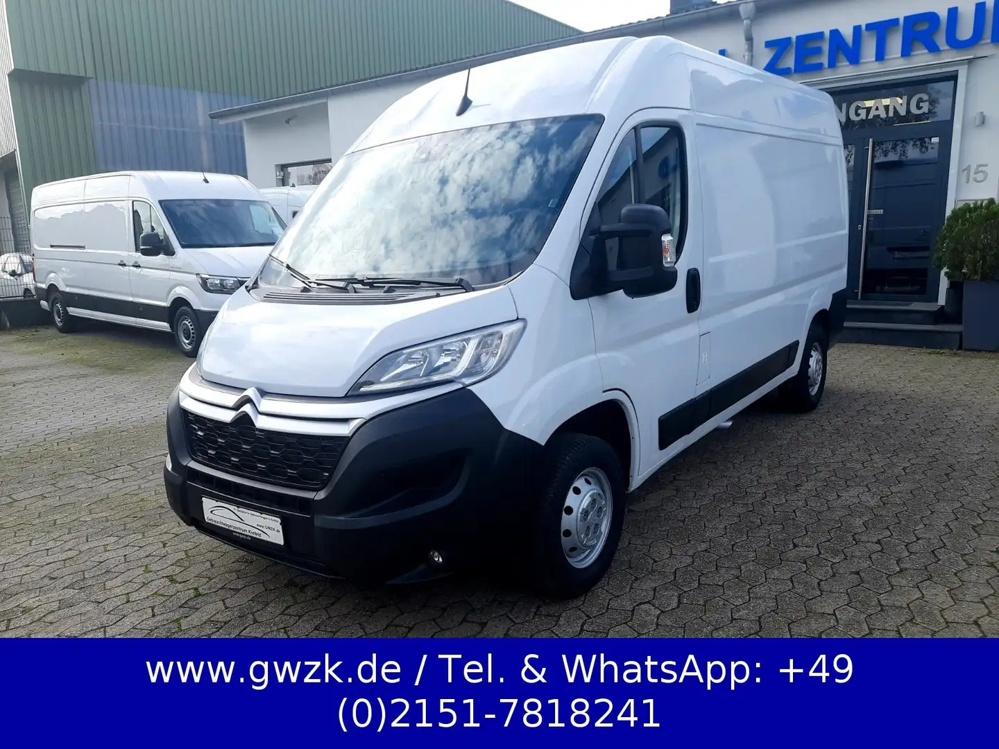 Citroen Jumper L2H2 BlueHDi/Kamera/Spur-Assi./NAVI/Klima Blanc - 1
