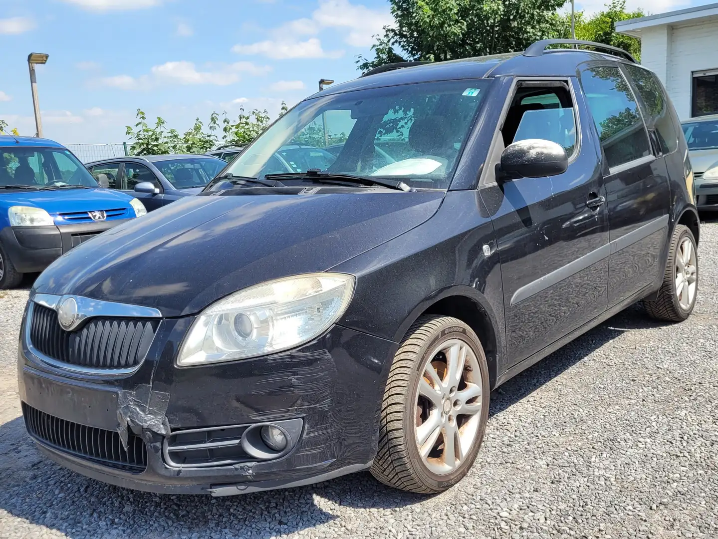 Skoda Roomster 1.4 TDi  AIRCO PDC euro 4 2008 Noir - 2